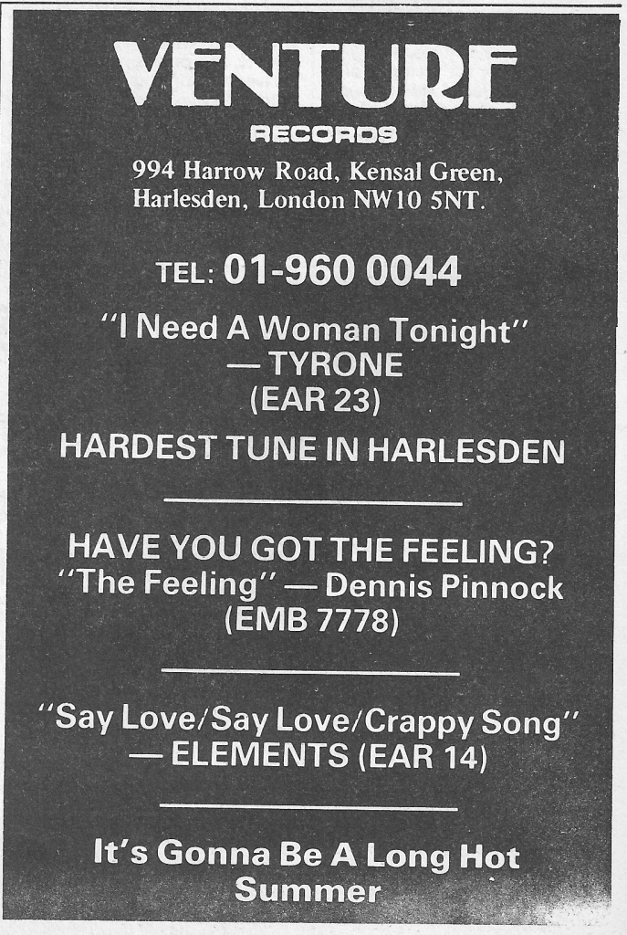 Advert for The Feeling