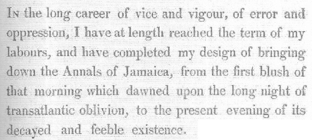 The Annals of Jamaica