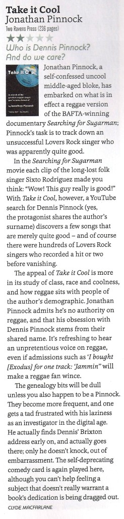 Songlines Take It Cool review